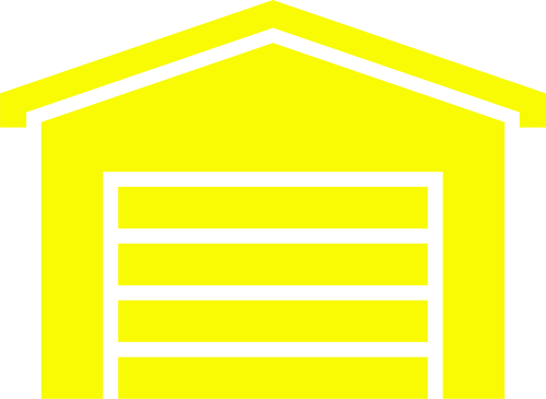 yellow garage icon